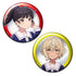 『きみが死ぬまで恋をしたい』メタリック缶バッジ2個セット セイラン&アリ