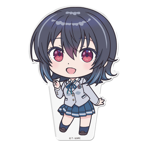 "I Became Friends with the Second Cutest Girl in My Class" Puni-Kore! Acrylic Figure (with Stand) Umi Asanagi