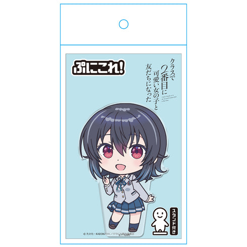 "I Became Friends with the Second Cutest Girl in My Class" Puni-Kore! Acrylic Figure (with Stand) Umi Asanagi