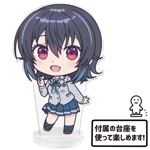"I Became Friends with the Second Cutest Girl in My Class" Puni-Kore! Acrylic Figure (with Stand) Umi Asanagi