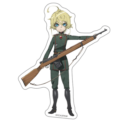 『幼女戦記』ダイカットステッカー ターニャ
