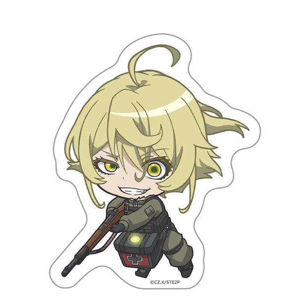 『幼女戦記』ダイカットステッカー にやりターニャ