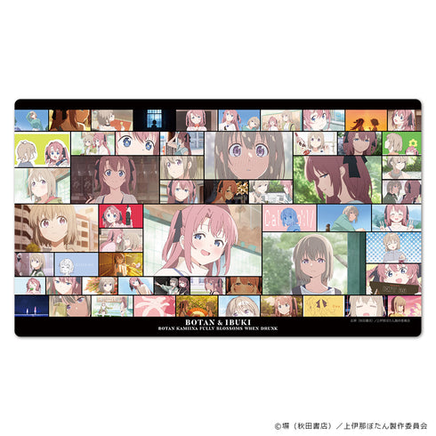 『上伊那ぼたん、酔へる姿は百合の花』キャラクターラバーマット 上伊那ぼたん&砺波いぶき 場面写ver.