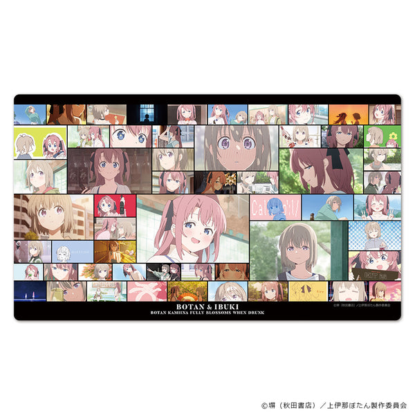 『上伊那ぼたん、酔へる姿は百合の花』キャラクターラバーマット 上伊那ぼたん&砺波いぶき 場面写ver.