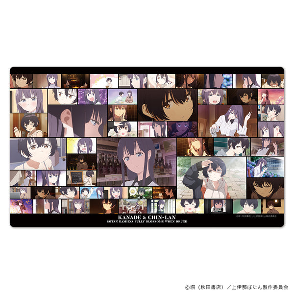『上伊那ぼたん、酔へる姿は百合の花』キャラクターラバーマット 郡上かなで&張景嵐 場面写ver.