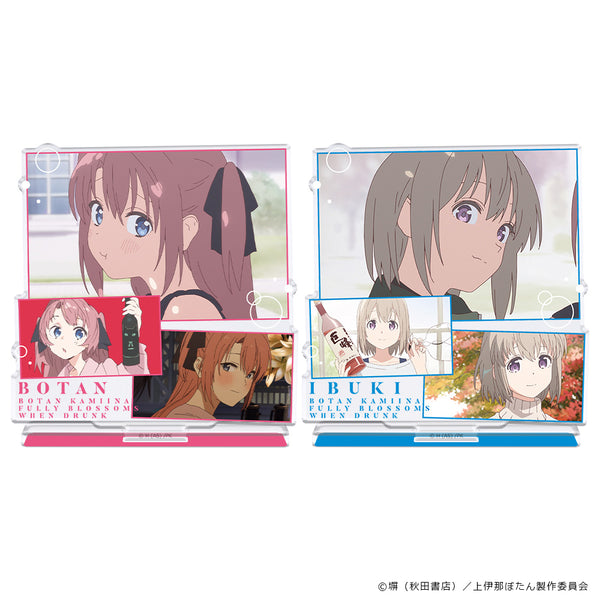 『上伊那ぼたん、酔へる姿は百合の花』アクリルキャラスタンド 上伊那ぼたん&砺波いぶき
