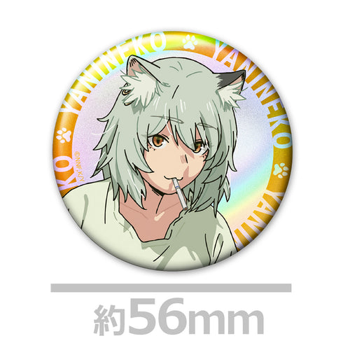 『ヤニねこ』トレーディングホログラム缶バッジ (BOX)全8種
