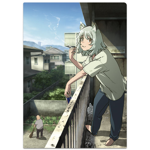 『ヤニねこ』クリアファイル ヤニねこ ティザービジュアルver.