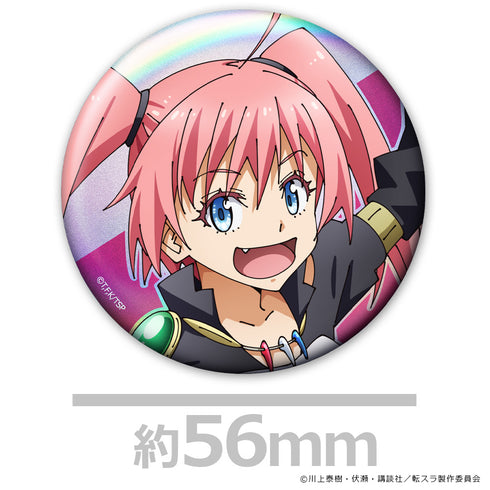 『転生したらスライムだった件』オーロラ缶バッジ2個セット ミリム
