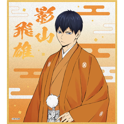 《排球少年!!》閃粉壓克力色紙 影山飛雄 烏野・稻荷崎 新春版