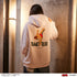 "Baki-do" Scene Illustration Hoodie 1 (Simultaneous Use of Modern Martial Arts) White