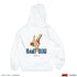 "Baki-do" Scene Illustration Hoodie 1 (Simultaneous Use of Modern Martial Arts) White