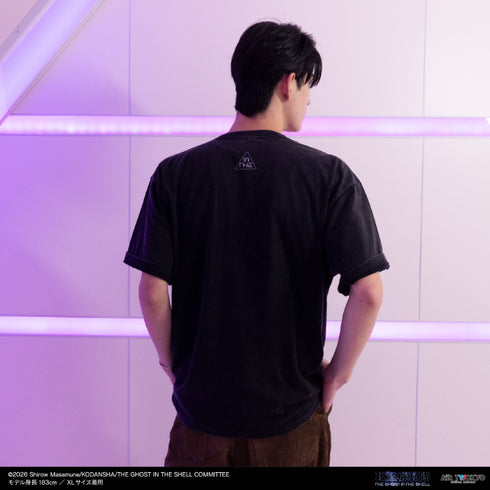『攻殻機動隊 THE GHOT IN THE HELL』サイバーグラフィックTシャツ 2(草薙素子・フチコマ)