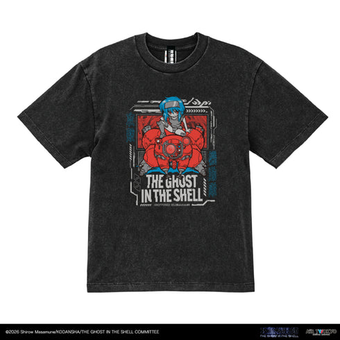 『攻殻機動隊 THE GHOT IN THE HELL』サイバーグラフィックTシャツ 2(草薙素子・フチコマ)