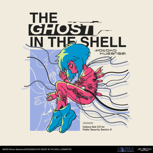 『攻殻機動隊 THE GHOT IN THE HELL』サイバーグラフィックTシャツ 3(草薙素子)