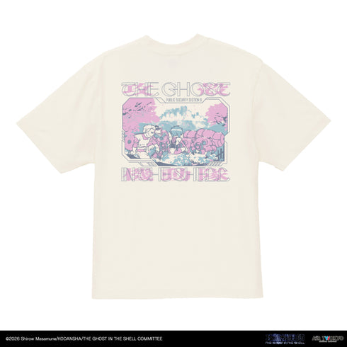 『攻殻機動隊 THE GHOT IN THE HELL』サイバーグラフィックTシャツ 4(桜の24時間監視)