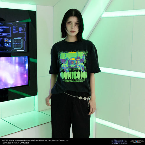 『攻殻機動隊 THE GHOT IN THE HELL』サイバーグラフィックTシャツ 5(フチコマ)
