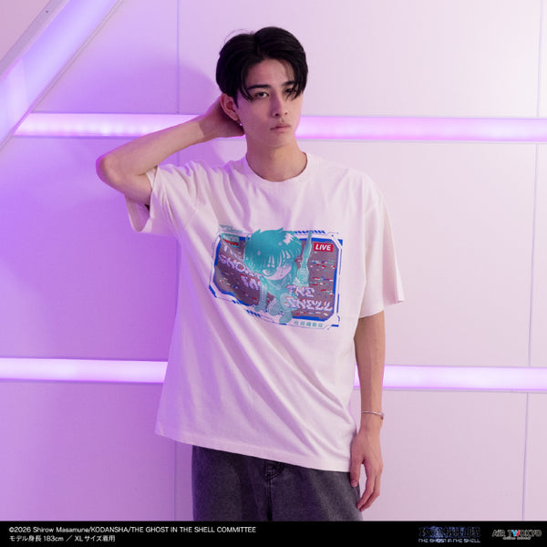 『攻殻機動隊 THE GHOT IN THE HELL』サイバーグラフィックTシャツ 6(報道)