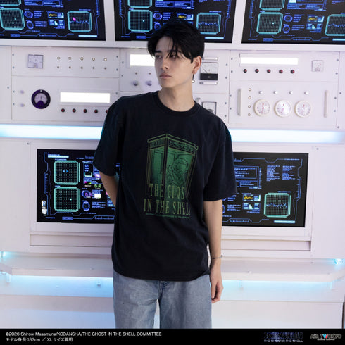 『攻殻機動隊 THE GHOT IN THE HELL』サイバーグラフィックTシャツ 7(バトー)