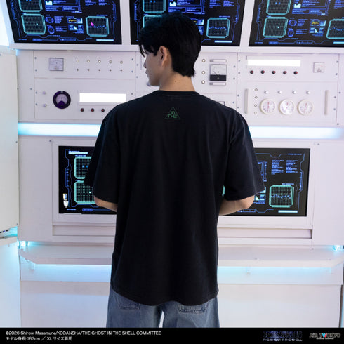 『攻殻機動隊 THE GHOT IN THE HELL』サイバーグラフィックTシャツ 7(バトー)