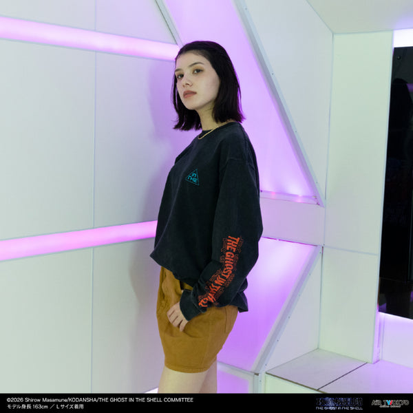 『攻殻機動隊 THE GHOST IN THE SHELL』サイバーグラフィックロングスリーブTシャツ 2(草薙素子・フチコマ)
