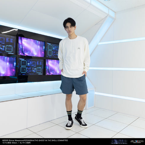 『攻殻機動隊 THE GHOST IN THE SHELL』サイバーグラフィックロングスリーブTシャツ 3(草薙素子)