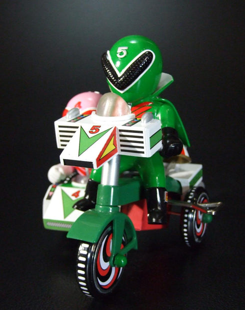 『ゴレンジャー』EX三輪車 ミドレンジャー+モモレンジャー Bタイプ