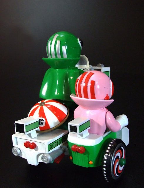 『ゴレンジャー』EX三輪車 ミドレンジャー+モモレンジャー Bタイプ