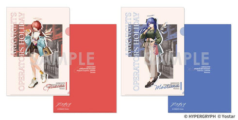 『アークナイツ』クリアファイルセット-OPERATORS HOLIDAY- A エクシア&モスティマ
