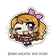 『アイカツ!シリーズ』トレーディングきらきらクリアステッカー -アイカツ!BOX- Illustrated byあにゃ