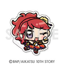 『アイカツ!シリーズ』トレーディングきらきらクリアステッカー -アイカツ!BOX- Illustrated byあにゃ