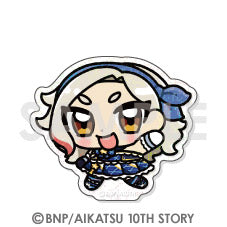 『アイカツ!シリーズ』トレーディングきらきらクリアステッカー -アイカツ!BOX- Illustrated byあにゃ