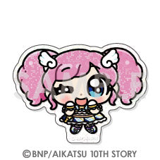 『アイカツ!シリーズ』トレーディングきらきらクリアステッカー -アイカツ!BOX- Illustrated byあにゃ