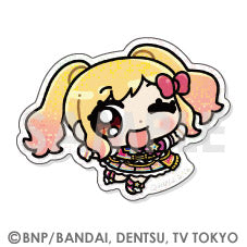 『アイカツ!シリーズ』トレーディングきらきらクリアステッカー -アイカツスターズ!BOX- Illustrated byあにゃ