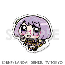 『アイカツ!シリーズ』トレーディングきらきらクリアステッカー -アイカツスターズ!BOX- Illustrated byあにゃ