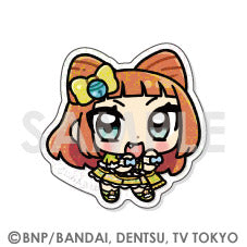 『アイカツ!シリーズ』トレーディングきらきらクリアステッカー -アイカツスターズ!BOX- Illustrated byあにゃ