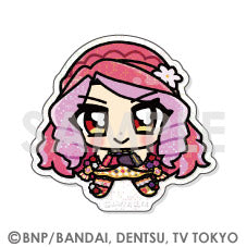 『アイカツ!シリーズ』トレーディングきらきらクリアステッカー -アイカツスターズ!BOX- Illustrated byあにゃ