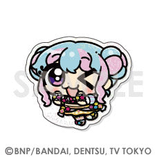 『アイカツ!シリーズ』トレーディングきらきらクリアステッカー -アイカツスターズ!BOX- Illustrated byあにゃ