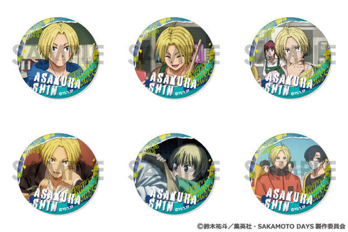 『SAKAMOTO DAYS』缶バッジセット -朝倉シンがいっぱいセレクション-