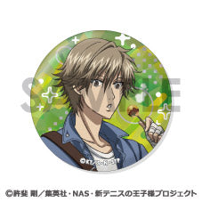『新テニスの王子様』トレーディングホログラム缶バッジ -王子様達の休日- BOX.A