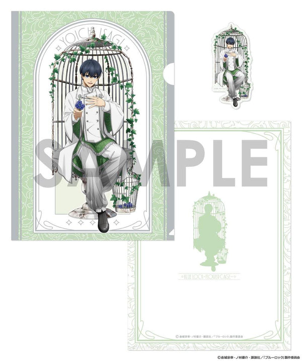 『ブルーロック』クリアファイル&ダイカットステッカーセット-Flower Cage- 1 潔世一