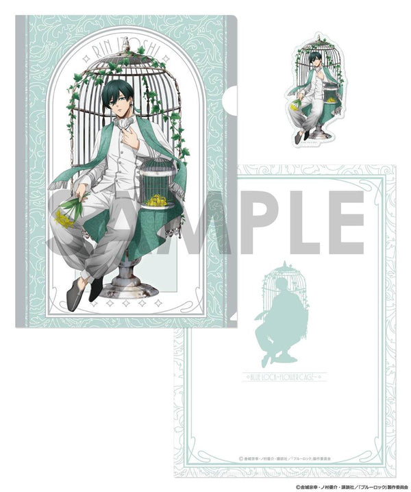 『ブルーロック』クリアファイル&ダイカットステッカーセット-Flower Cage- 2 糸師凛