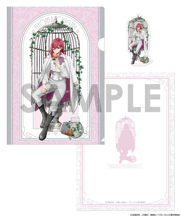 『ブルーロック』クリアファイル&ダイカットステッカーセット-Flower Cage- 5 千切豹馬