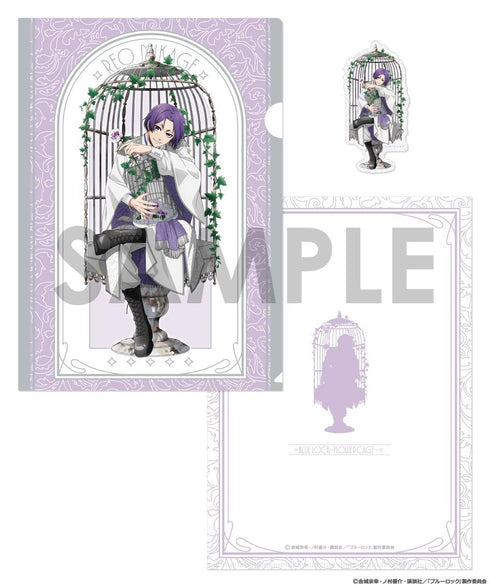 『ブルーロック』クリアファイル&ダイカットステッカーセット-Flower Cage- 6 御影玲王