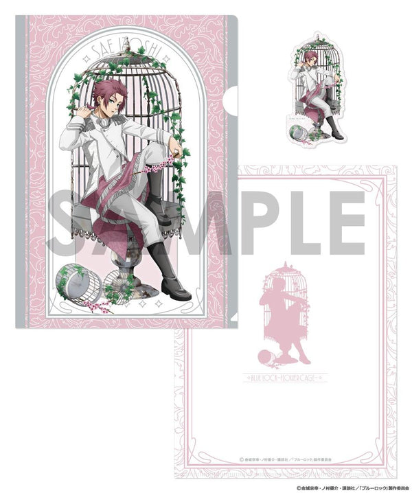 『ブルーロック』クリアファイル&ダイカットステッカーセット-Flower Cage- 7 糸師冴