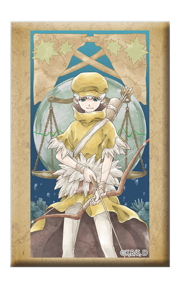 『Dr.STONE』スタンド付きスクエア缶バッジ 西園寺羽京