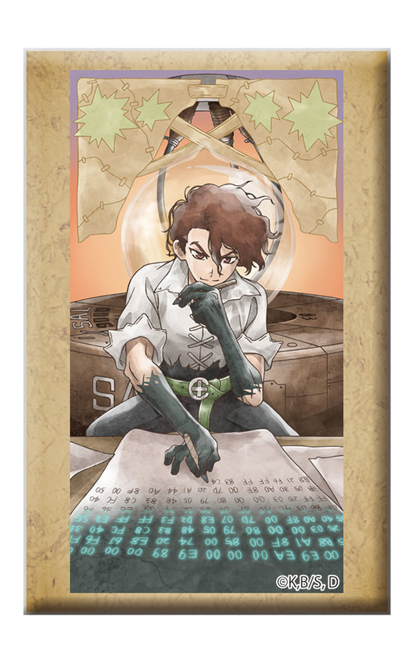 『Dr.STONE』スタンド付きスクエア缶バッジ SAI