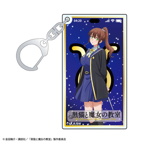 『黒猫と魔女の教室』トレーディング スマホ画面風アクリルキーホルダー【BOX】