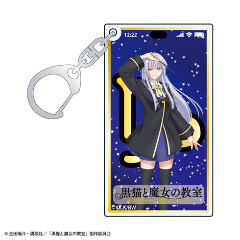 『黒猫と魔女の教室』トレーディング スマホ画面風アクリルキーホルダー【BOX】