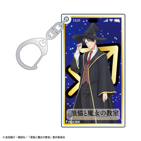 『黒猫と魔女の教室』トレーディング スマホ画面風アクリルキーホルダー【BOX】